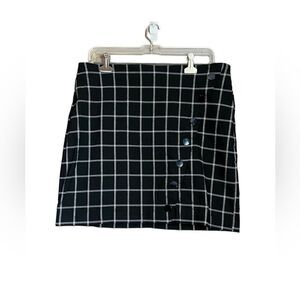 NWT! INC patterned mini skirt